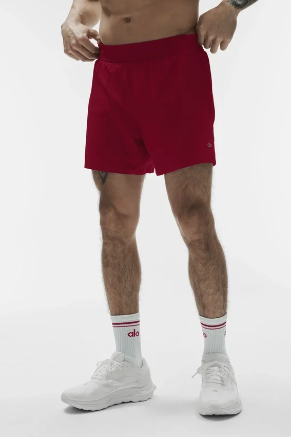 Pantaloncini da corsa Adapt da 5" - Granato