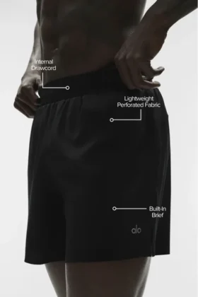 Pantaloncini da corsa Adapt da 5″ – Nero