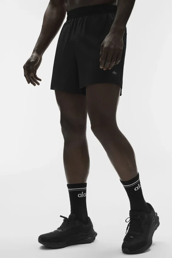 Pantaloncini da corsa Adapt da 5" - Nero