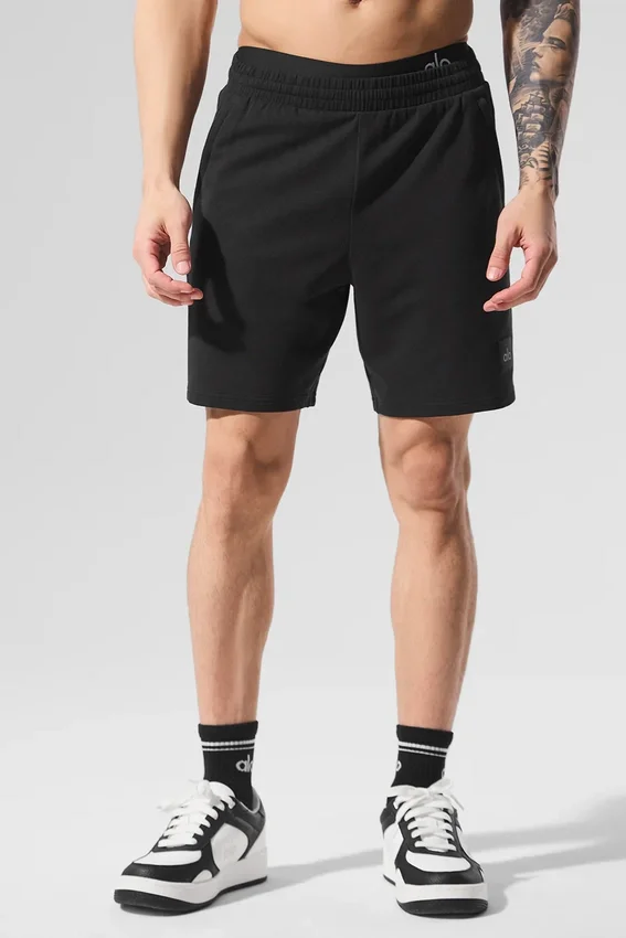 Pantaloncini da corsa "Double Take" da 7" - Nero