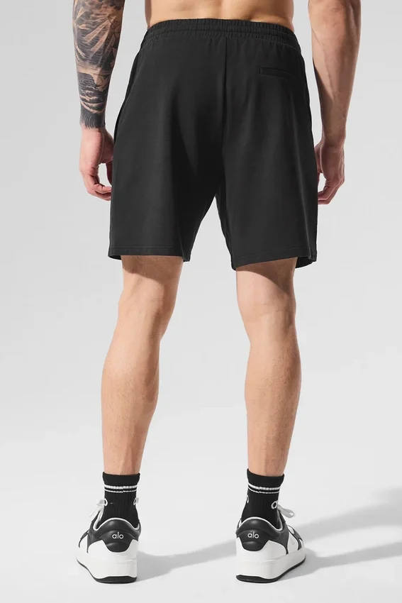Pantaloncini da corsa "Double Take" da 7" - Nero