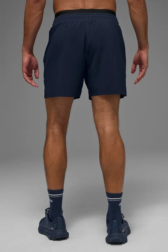 Pantaloncini da corsa Traction da 5" - Blu navy