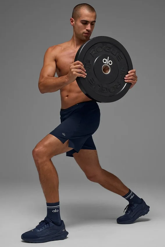 Pantaloncini da corsa Traction da 5" - Blu navy