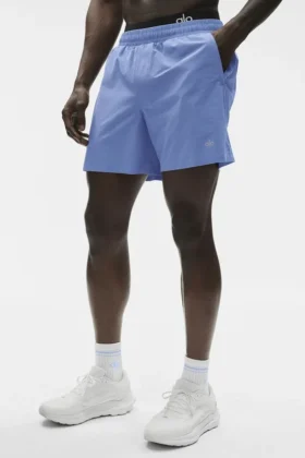 Pantaloncini da corsa Traction da 5" - Blu Provenza