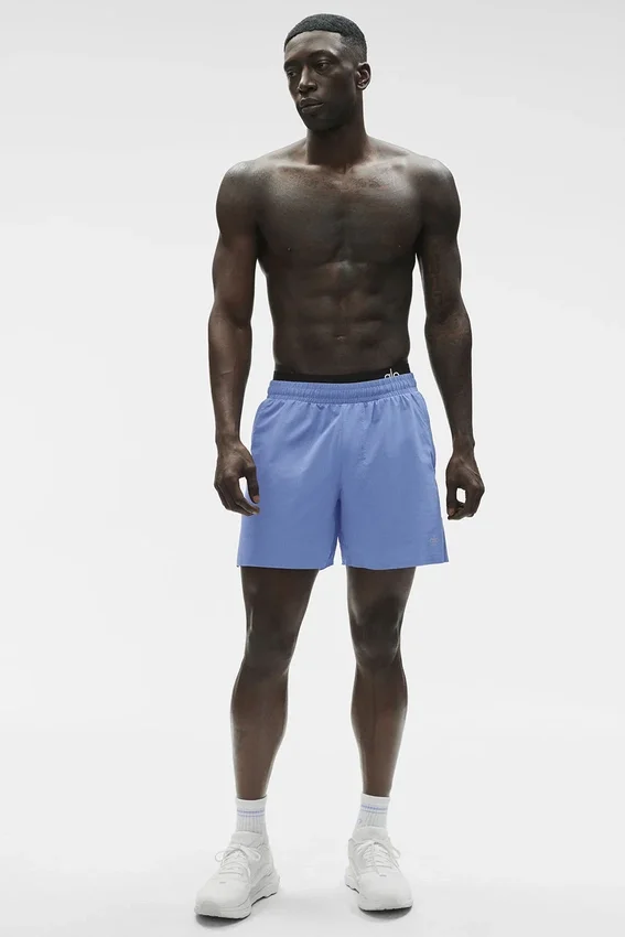 Pantaloncini da corsa Traction da 5" - Blu Provenza