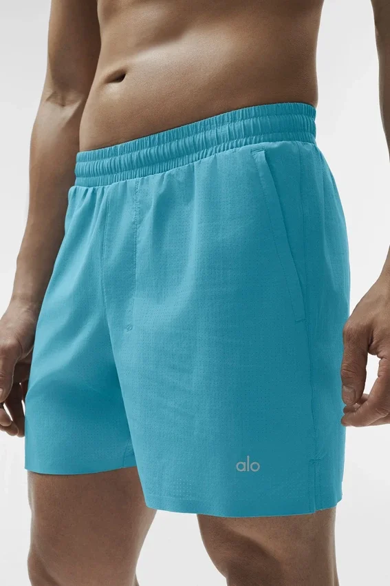 Pantaloncini da corsa Traction da 5" - Blue Breeze