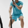 Pantaloncini da corsa Traction da 5" - Blue Breeze
