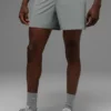 Pantaloncini da corsa Traction da 5" - Grigio lunare