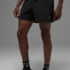 Pantaloncini da corsa Traction da 5" - Nero