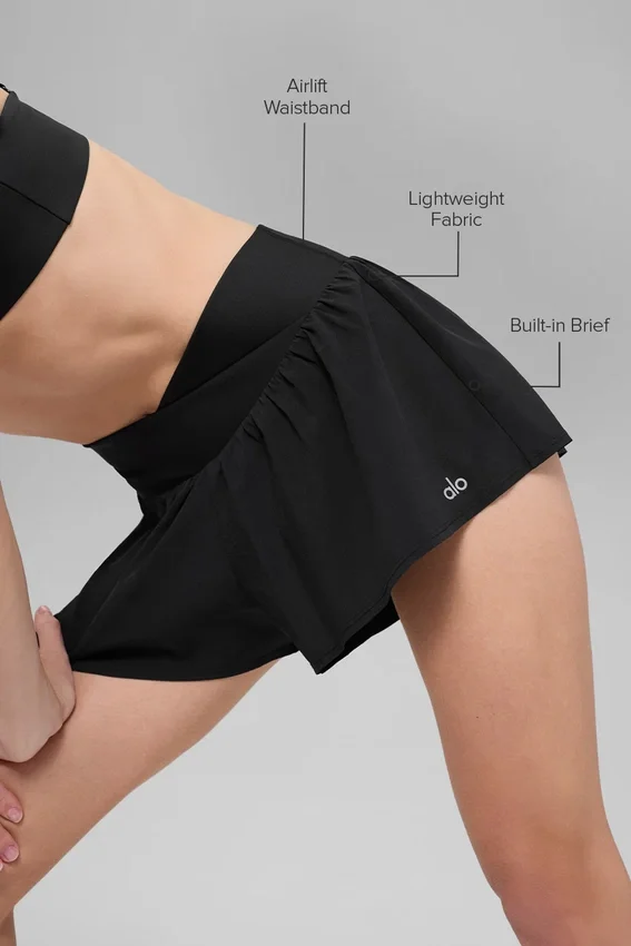 Pantaloncini da corsa V-Cute - Nero