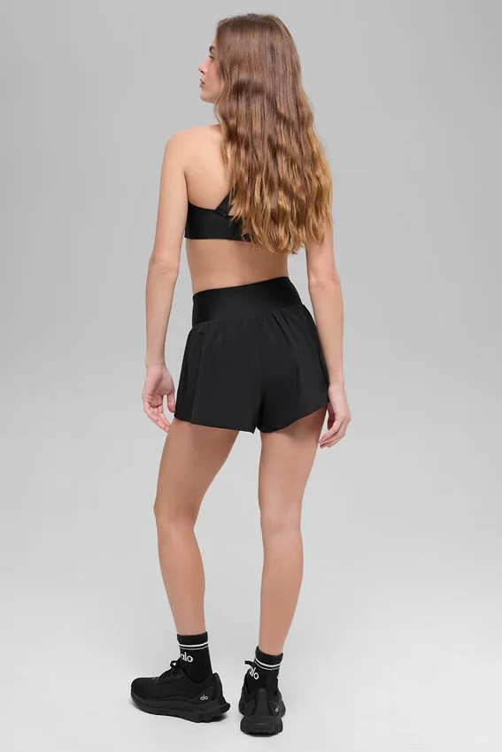 Pantaloncini da corsa V-Cute - Nero