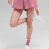 Pantaloncini da corsa V-Cute - Rosa selvatico