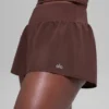 Pantaloncini da corsa Victory - Brownstone