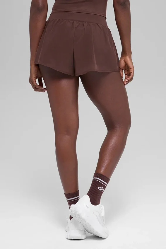 Pantaloncini da corsa Victory - Brownstone