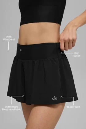 Pantaloncini da corsa Victory – Nero