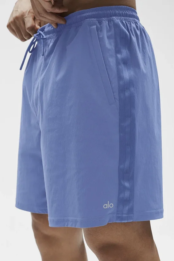 Pantaloncini da surf High Tide da 7" - Blu Provenza