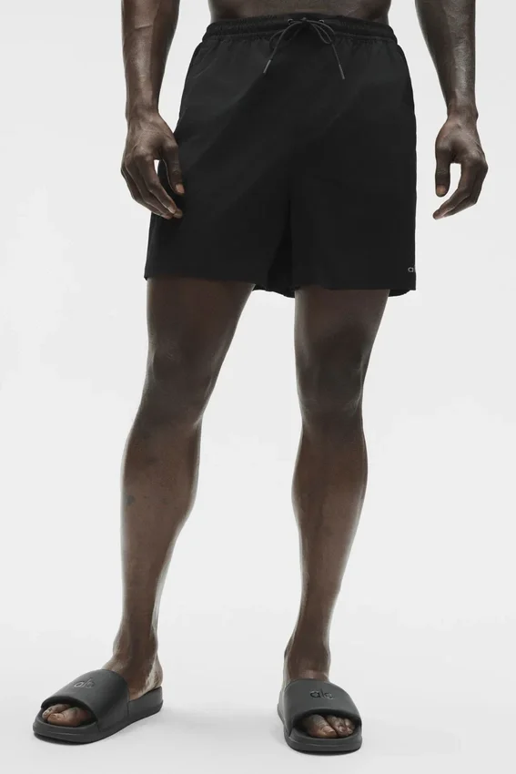 Pantaloncini da surf High Tide da 7" - Nero