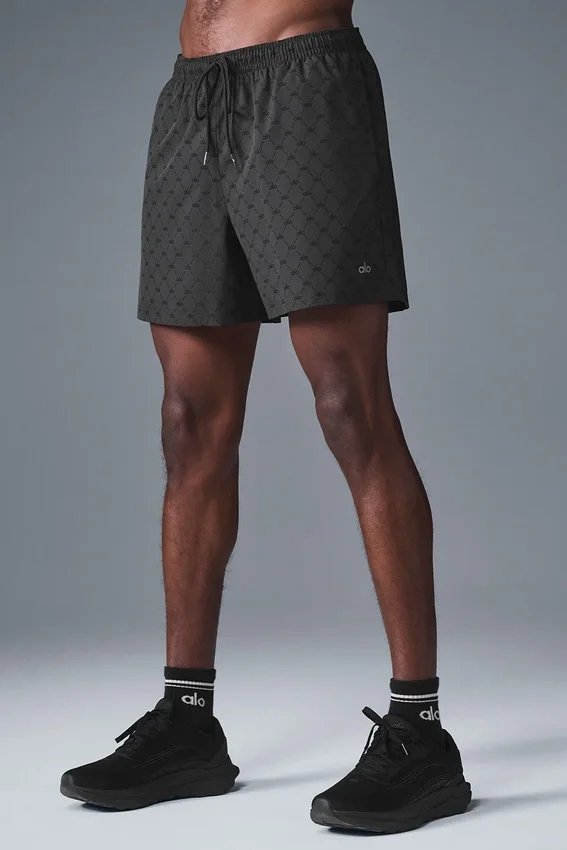 Pantaloncini Diamond Circuit da 7'' - Antracite/Nero
