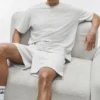 Pantaloncini Double Take da 7" - Bianco melange