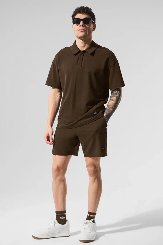 Pantaloncini Double Take da 7" - Espresso