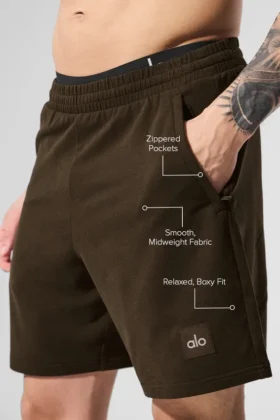 Pantaloncini Double Take da 7″ – Espresso