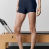 Pantaloncini eleganti High-Waist Airlift da 3" - Blu navy