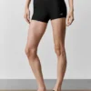 Pantaloncini eleganti High-Waist Airlift da 3" - Nero