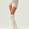 Pantaloncini Embrace in cashmere High-Waist - Oat Heather