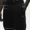 Pantaloncini "Ever Soft" in cotone e cashmere da 7" - Nero