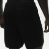 Pantaloncini "Ever Soft" in cotone e cashmere da 7" - Nero