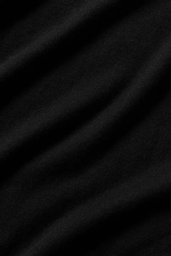 Pantaloncini "Ever Soft" in cotone e cashmere da 7" - Nero