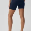 Pantaloncini "Favorite" a costine senza cuciture da 5" - Blu navy
