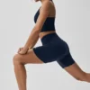 Pantaloncini "Favorite" a costine senza cuciture da 5" - Blu navy