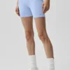 Pantaloncini "Favorite" a costine senza cuciture da 5" - Blu Provenza chiaro