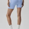 Pantaloncini "Favorite" a costine senza cuciture da 5" - Blu Provenza chiaro
