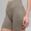 Pantaloncini "Favorite" a costine senza cuciture da 5" - Cacao chiaro