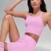 Pantaloncini Favorite a costine senza cuciture da 5" - Rosa Candy Heart