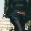 Pantaloncini Front Runner 2 in 1 in rete - Nero