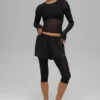 Pantaloncini Front Runner 2 in 1 in rete - Nero