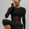 Pantaloncini Front Runner 2 in 1 in rete - Nero