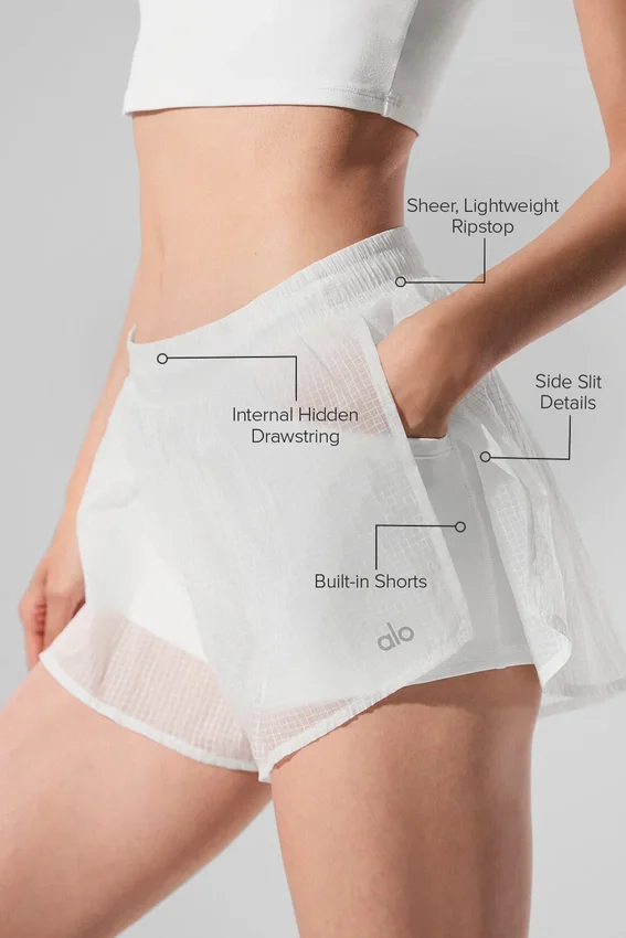 Pantaloncini Game Time - Bianco