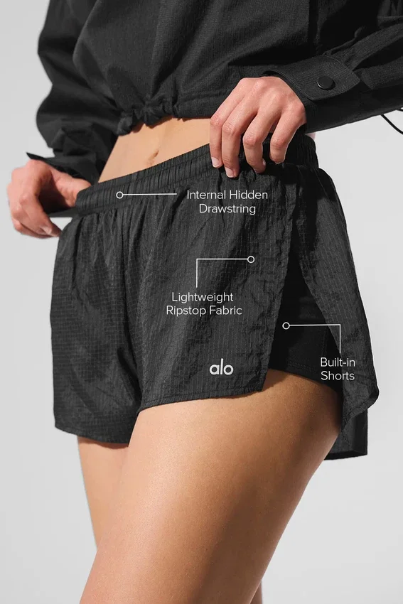 Pantaloncini Game Time - Nero