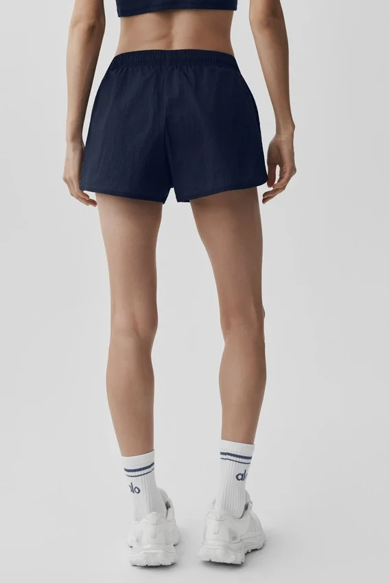 Pantaloncini Go Time a vita media - Blu navy