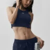 Pantaloncini Go Time a vita media - Blu navy