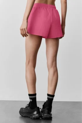 Pantaloncini Go Time a vita media – Rosa paradiso