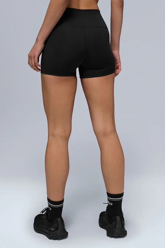 Pantaloncini High-Waist Airlift da 3" - Nero