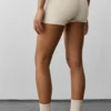 Pantaloncini High-Waist Alosoft Carefree da 3" - Oatmeal Heather