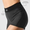 Pantaloncini High-Waist della linea Airlift - Nero