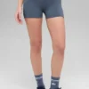 Pantaloncini High-Waist Precision da 3" in Alo Softsculpt - Bluestone