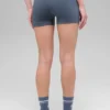 Pantaloncini High-Waist Precision da 3" in Alo Softsculpt - Bluestone